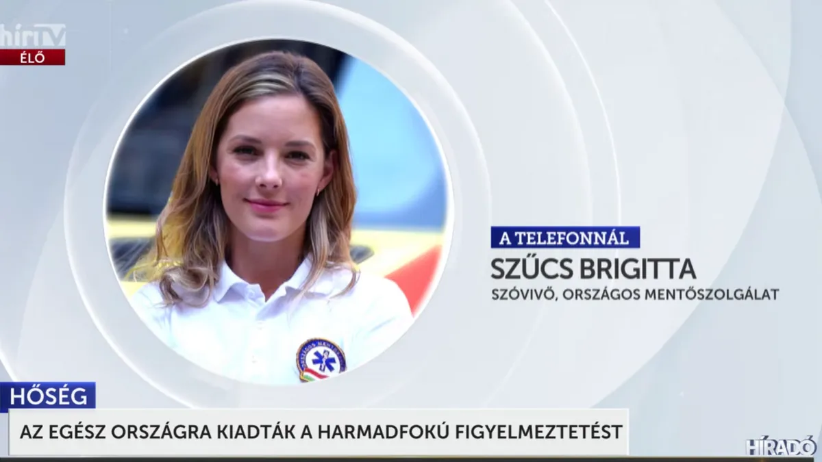 Piros figyelmeztetést adott ki a HungaroMet, de a lakosság felkészült a kánikulára