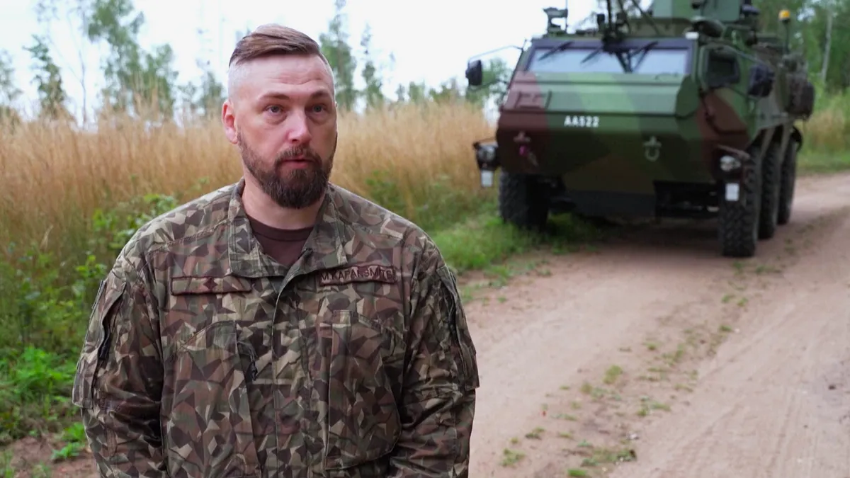 Olasz NATO-vadászgép lőtt le egy drónt Lettország légterében