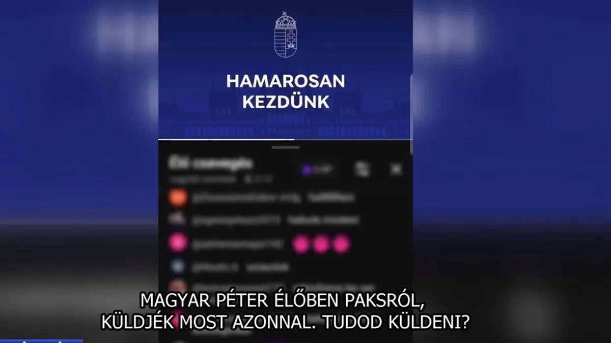Ismét bekapcsolva maradt Magyar Péter mikrofonja sajtótájékoztatója előtt