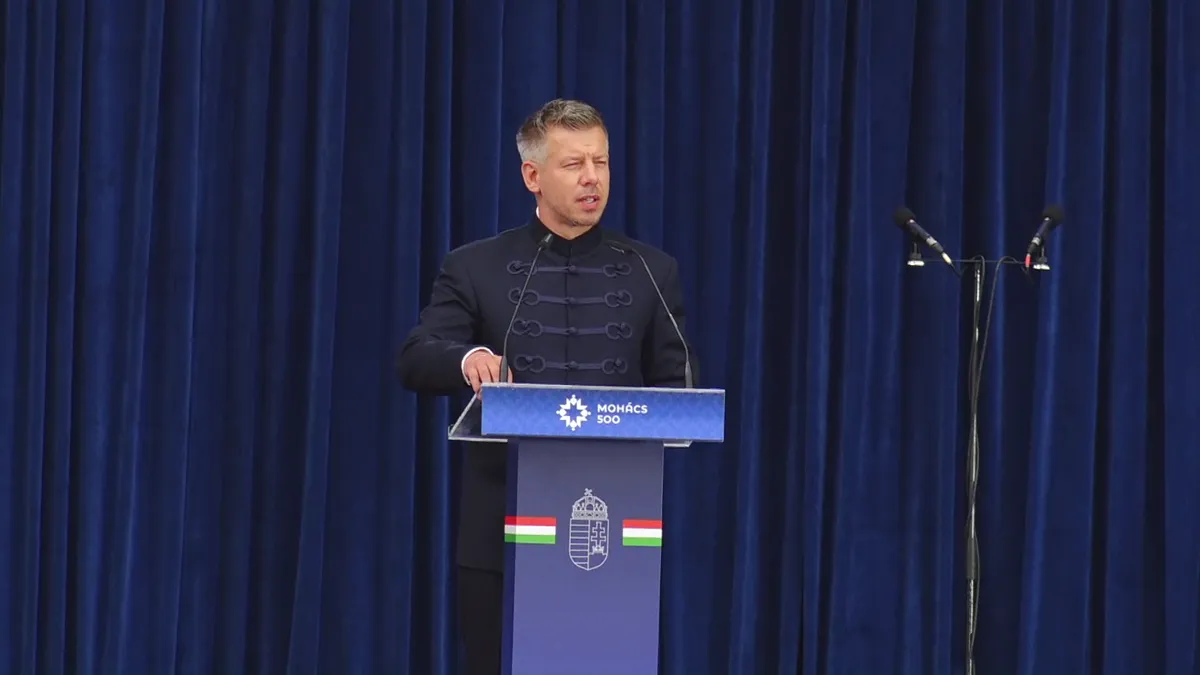 Mohács 500: Magyar Péter szerint a magyar történelem a talpra állásról szól