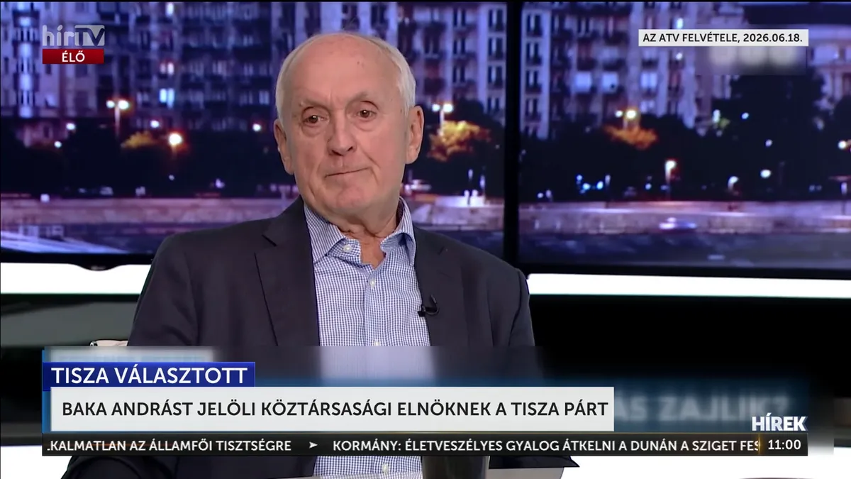 Dornfeld László: Baka András erkölcsileg megbukott és alkalmatlan államfőnek