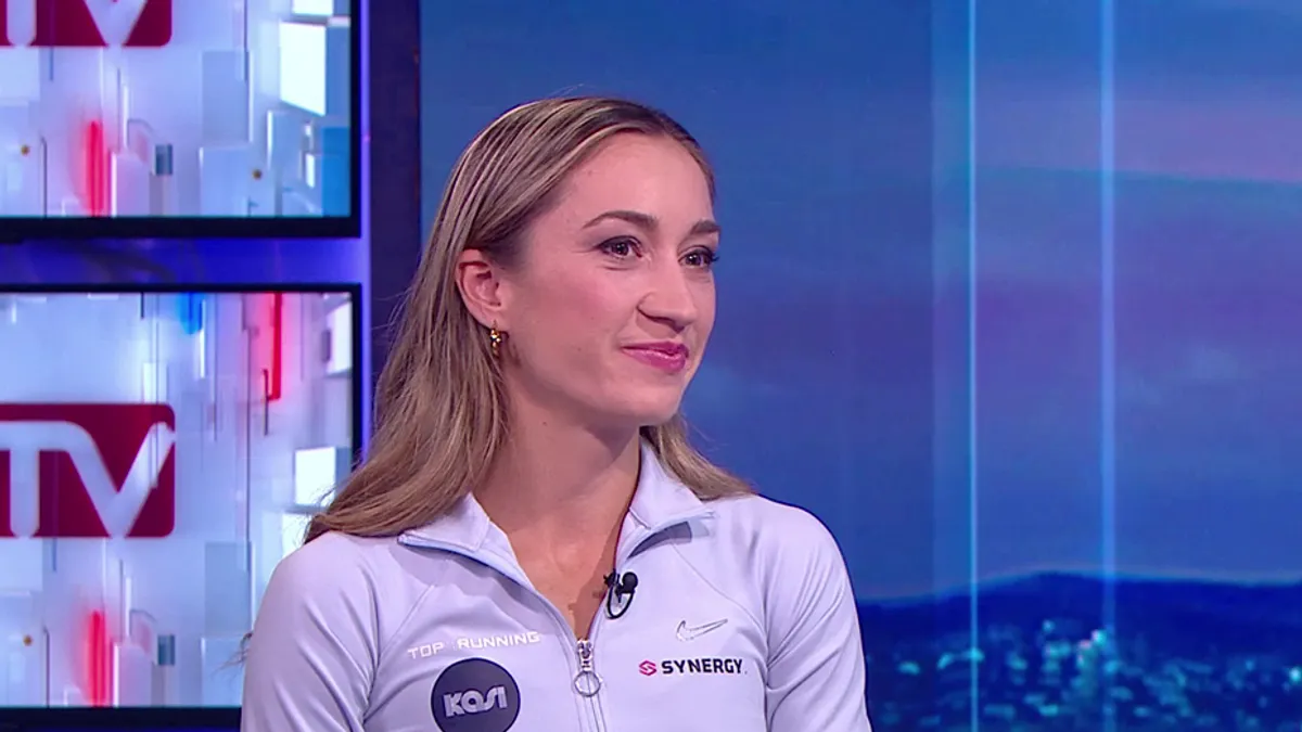 Megkönnyezte a maratoni távon szerzett ezüstérmét Vindics-Tóth Lili Anna