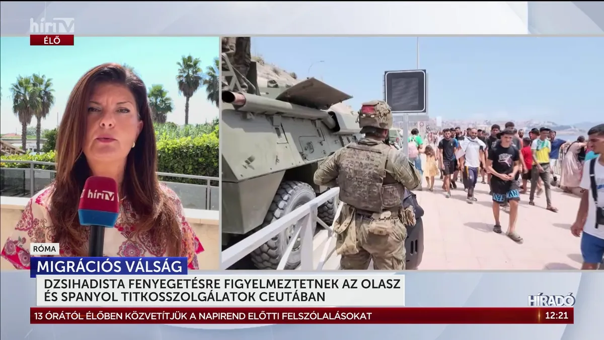 Titkosszolgálati jelentés: dzsihádista toborzás zajlik Ceuta határainál