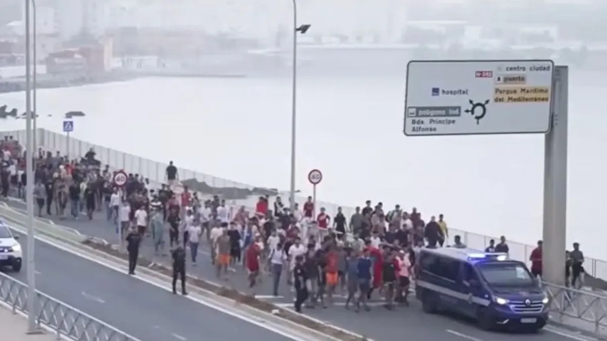 Ceutában ezrek maradhattak a tömeges beáramlás után, komoly közbiztonsági és szociális gondokat okozva