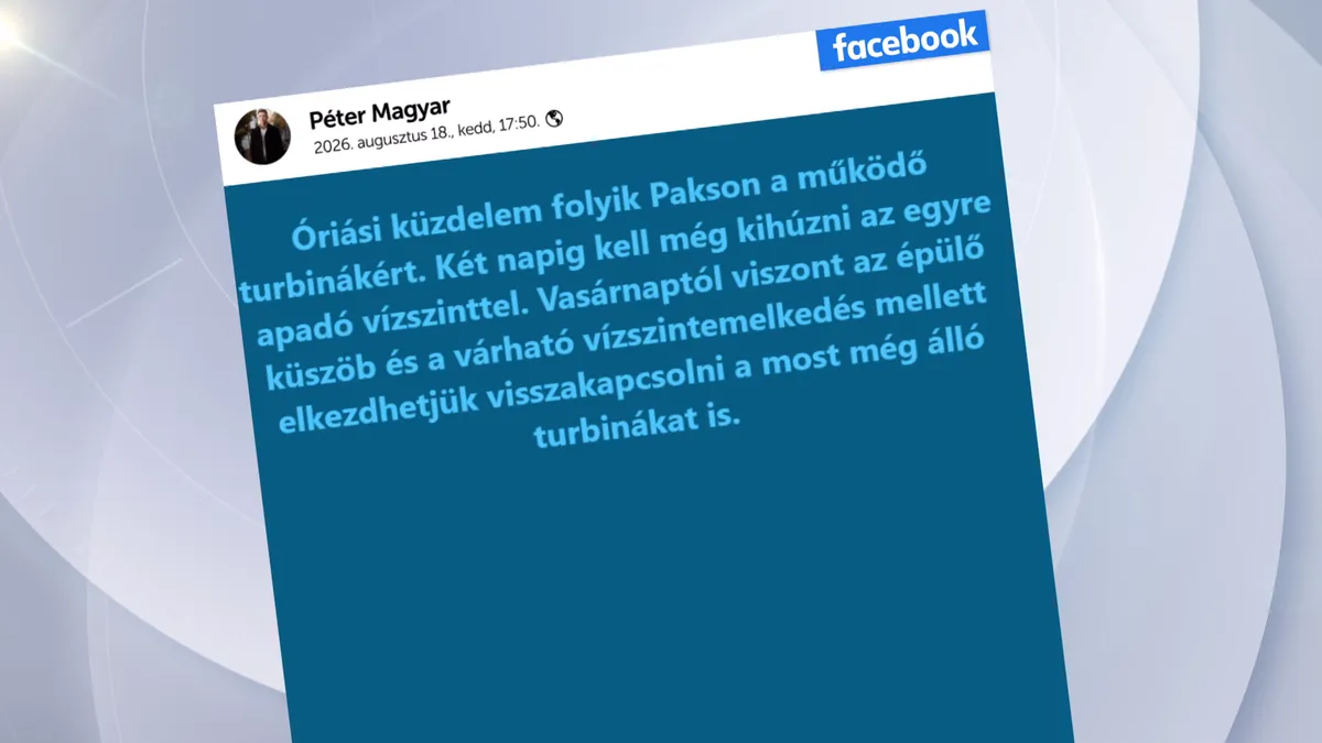 Már csak két napot kell kibírni: jöhet a fordulat a paksi atomerőműnél