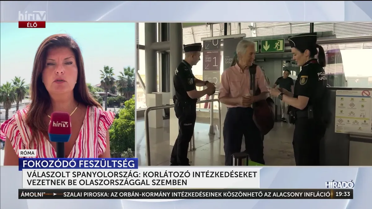 Spanyol-olasz vita: a valós migráció helyett a turistákat ellenőrzi a madridi kormány