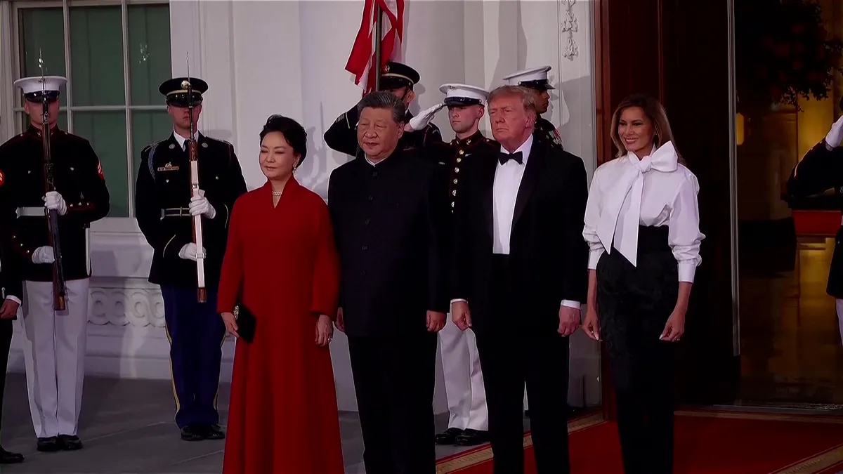 HírTV-tudósítás Pekingből – Így fogadta a kínai elnök Donald Trumpot