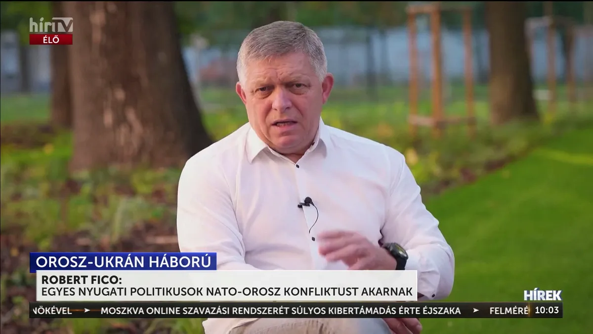 Fico szerint a legveszélyesebb pillanat az, amikor egy incidensből politikai ürügy lesz
