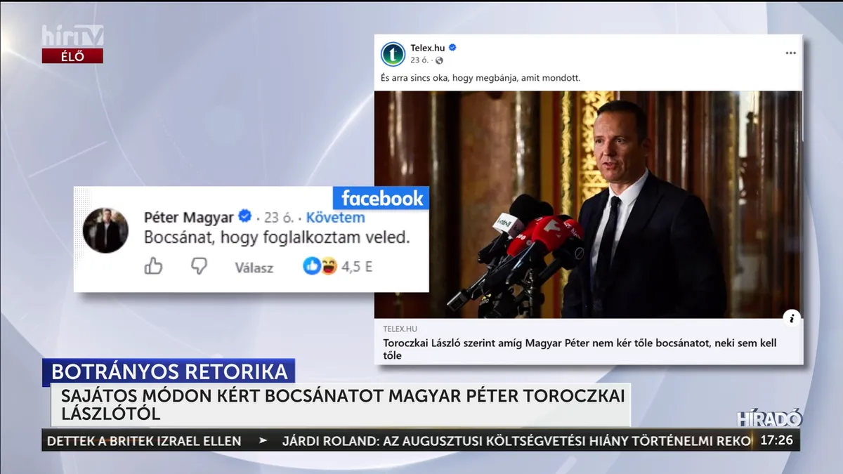 Megérkezett a bocsánatkérés, csak éppen békülés nem lett belőle