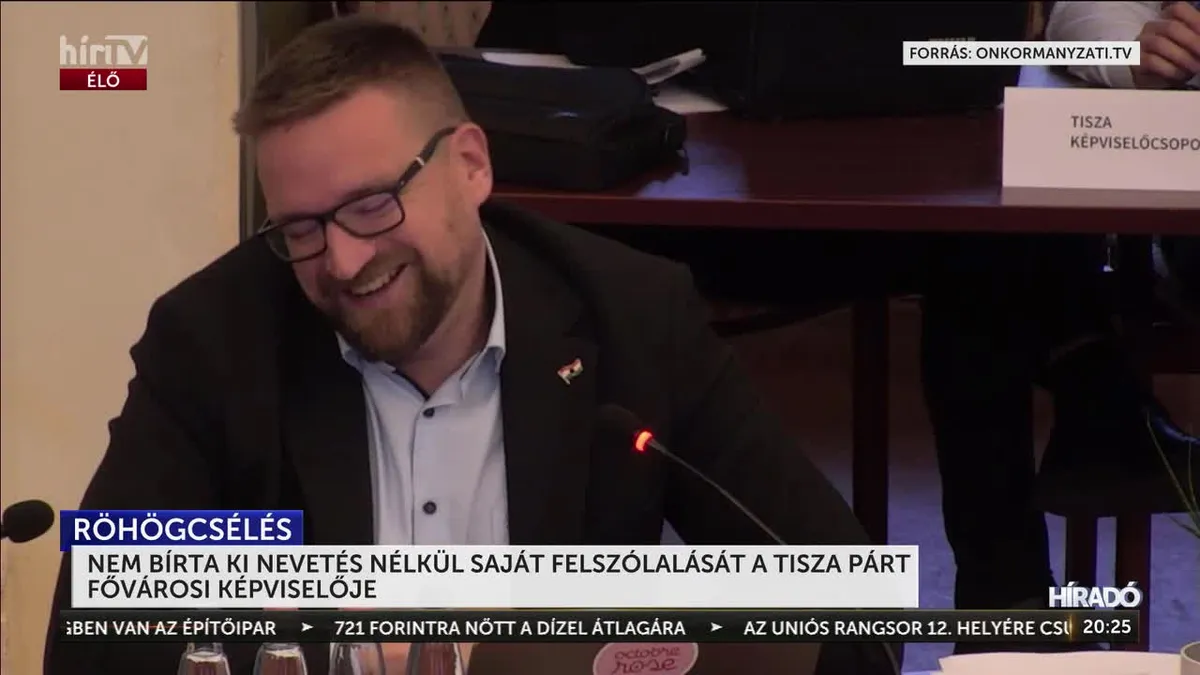Így röhögte el saját felszólalását a tiszás képviselő