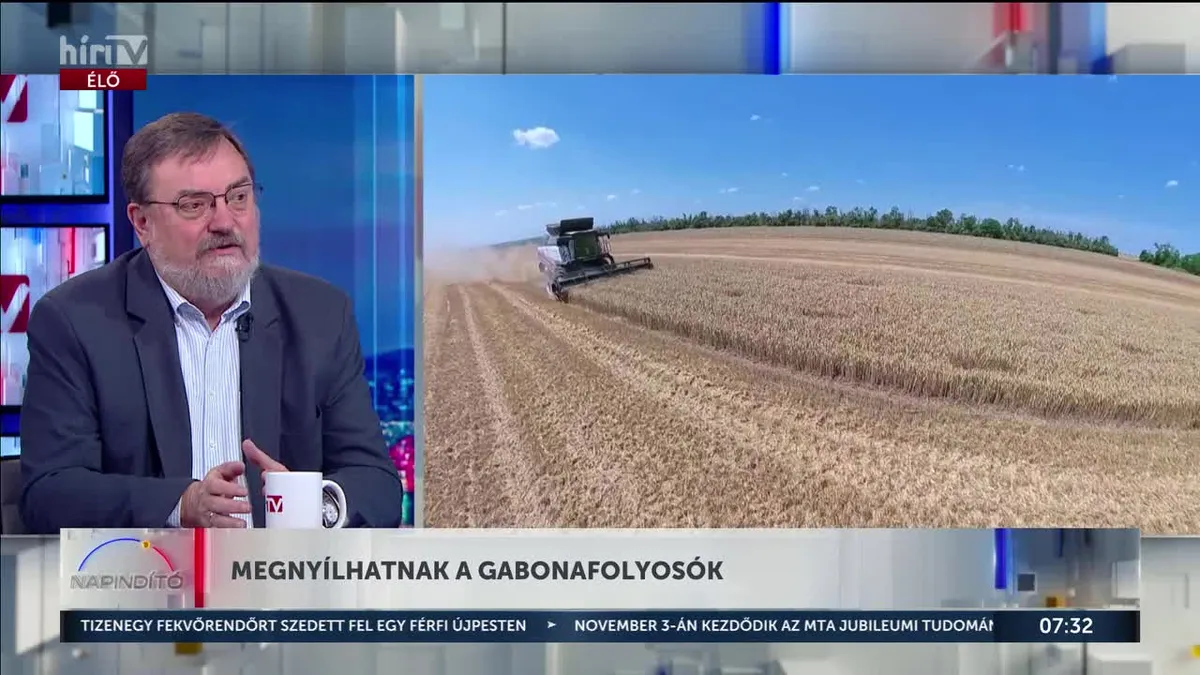 Magyar Péter megnyithatja a gabonafolyosókat