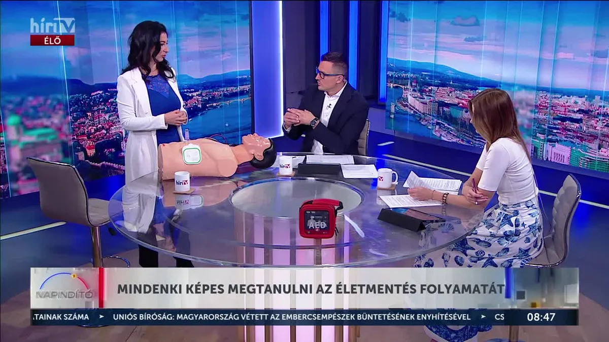 Bárki megtanulhatja az újraélesztést