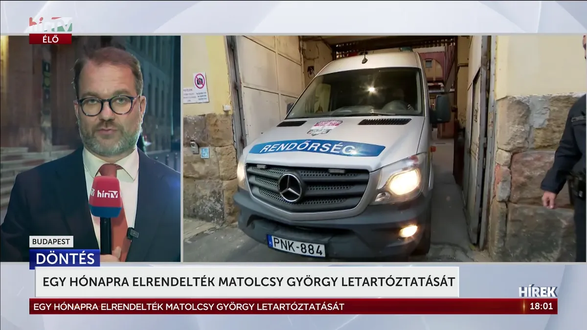 Döntött a bíróság Matolcsy György ügyében, helyszíni tudósítónk jelentkezik