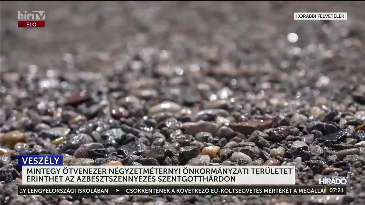 Hárommilliárdos mentőöv papírból: a kormányzati bürokrácia miatt tavaszig szívhatják az azbesztet Szentgotthárdon