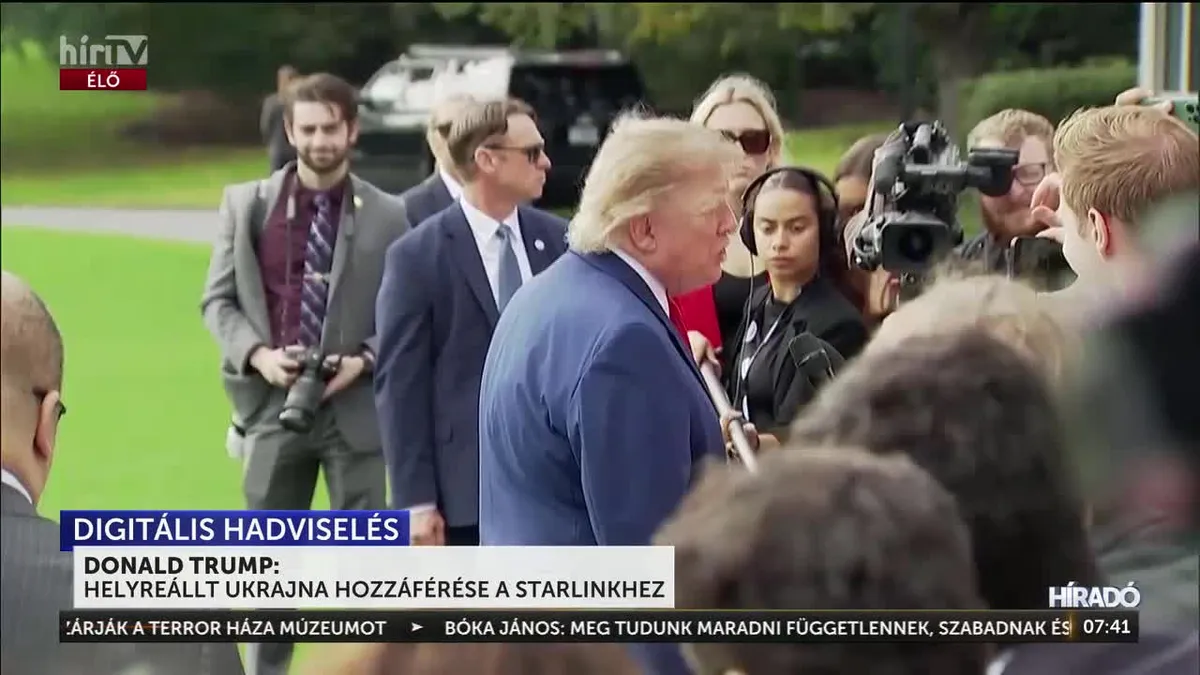 Trump közbenjárt a Starlink újraindítása érdekében, de a feszültség maradt