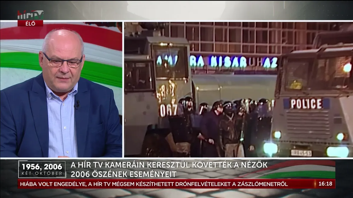 A Hír TV 2006. október 23-i képei szembesítették a világot a valósággal