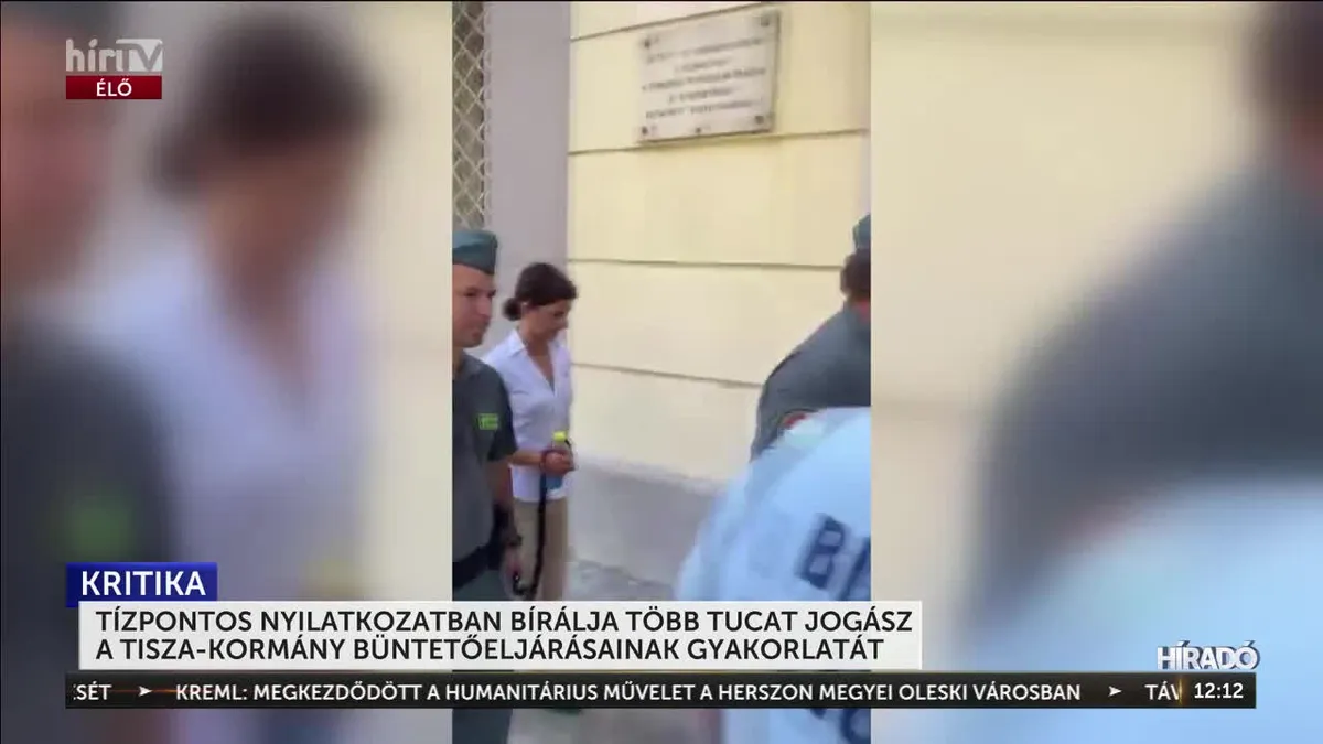 Veszélyben látják a rendszerváltás jogállami vívmányait a jogászok