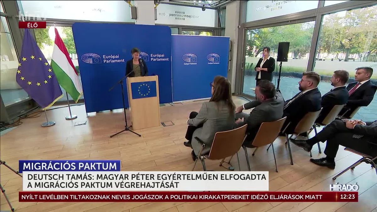 Nincs kibúvó Magyar Péternek, végre kell hajtania a migrációs paktumot