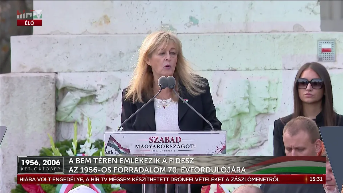 Schmidt Mária: Ma is vannak olyanok, akik el akarják orozni a pesti srácoktól és lányoktól a világrengető tetteiket