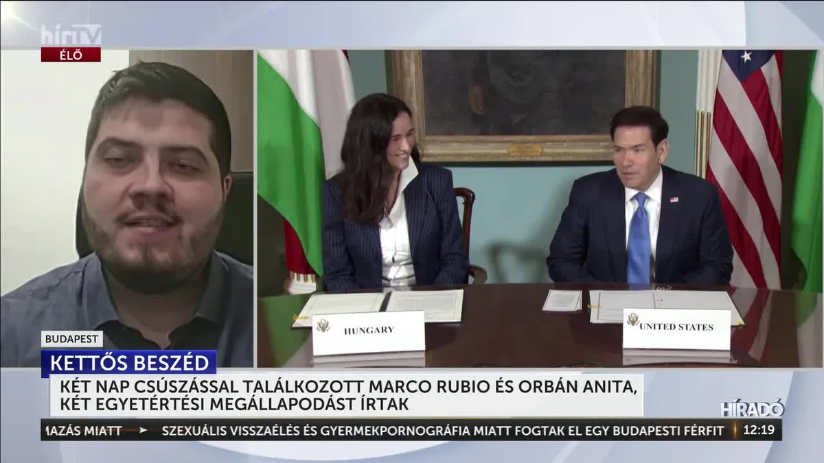A szélsőbaloldali erőszak ellen fogott össze a kormány Amerikával, de a jelző lemaradt Orbán Anita posztjából