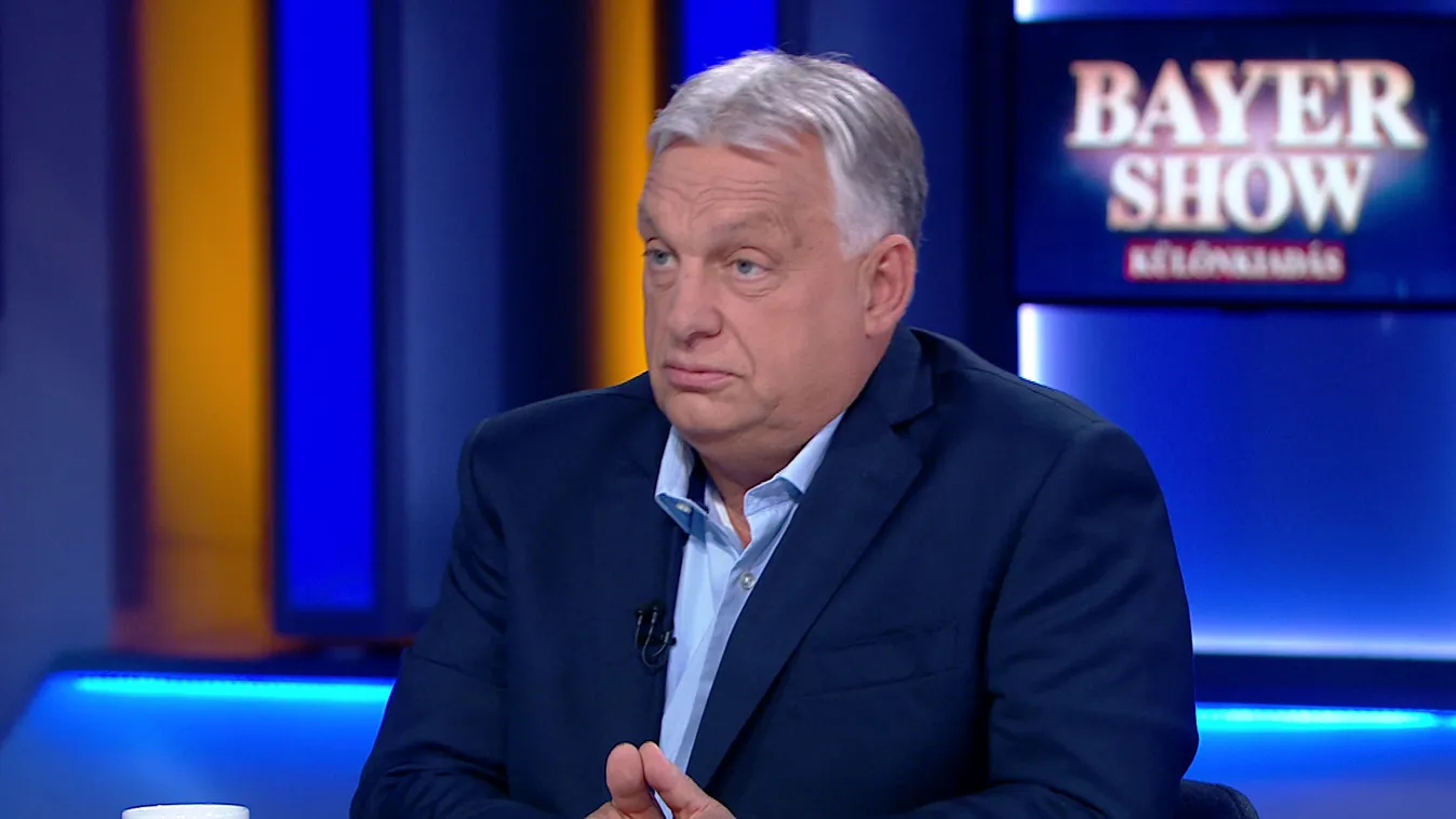 Orbán Viktor szerint a Tisza-kormány adóemelésekre építi gazdaságpolitikáját
