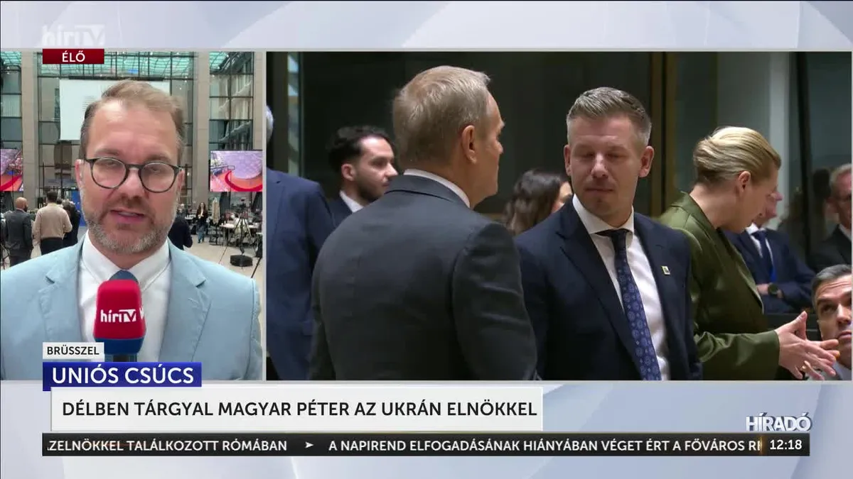 Csúszott Magyar Péter és Zelenszkij találkozója