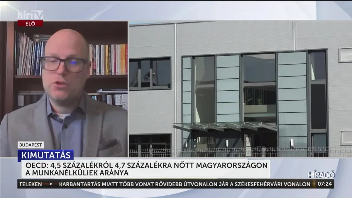 Meredeken nőtt a munkanélküliek száma Magyarországon - HírTV