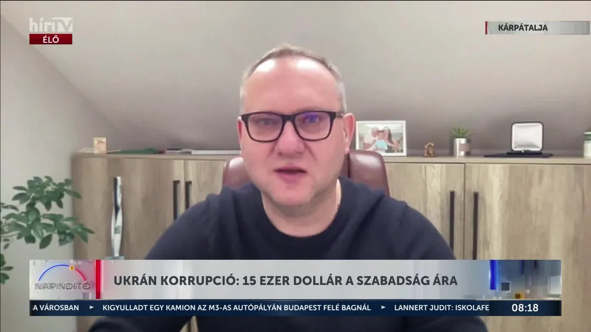Ukrán korrupció: 15 ezer dollár a szabadság ára