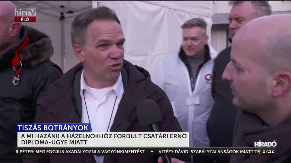 A Mi Hazánk az Országgyűlés elnökéhez fordul a Tisza képviselőjének diplomabotránya miatt
